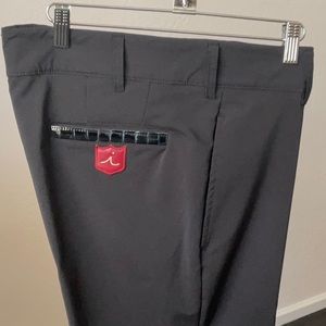 Iliac Golf - Custom Tour Pant Black+Black Croc - 34X30